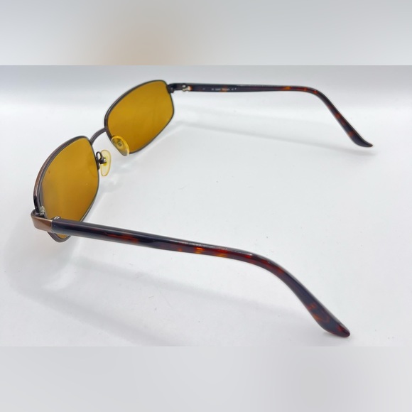 Vintage Matsuri M3 6002 Brown Rectangular Sunglasses Frames Only - Picture 5 of 8